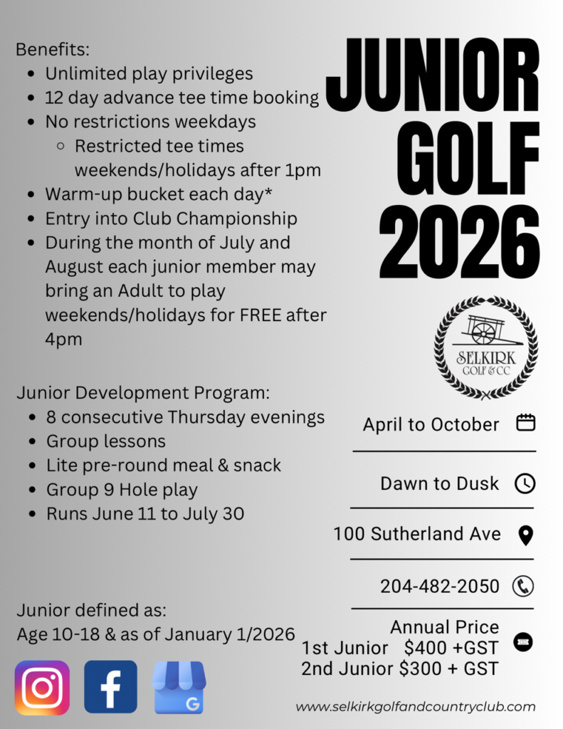 2026 junior golf