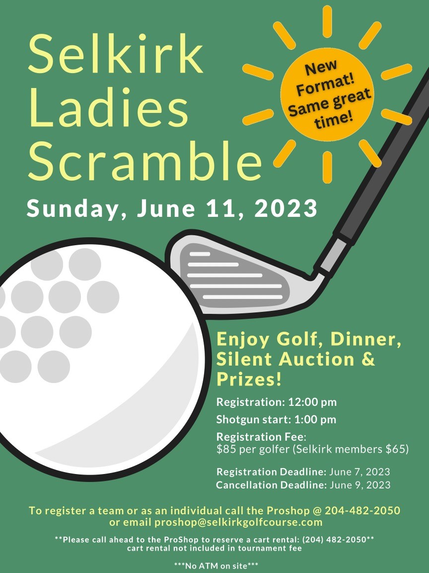SGCC Ladies Scramble - Selkirk Golf Course and Country Club